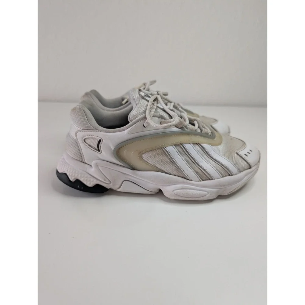 Adidas Oztral Sneakers Men's 7.5 Comfy White Casual Walking Shoes
